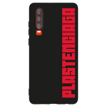 Picasee husă neagră din silicon pentru Huawei P30 - Plastenciaga