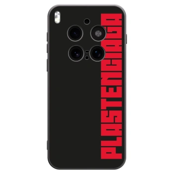 Picasee husă neagră din silicon pentru Vivo X300 Pro - Plastenciaga