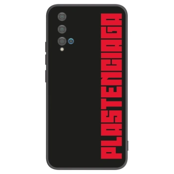 Picasee husă neagră din silicon pentru Huawei Nova 5T - Plastenciaga