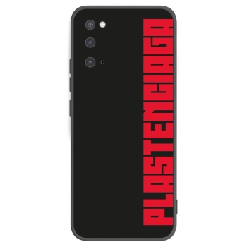 Picasee husă neagră din silicon pentru Samsung Galaxy S20 G980F - Plastenciaga