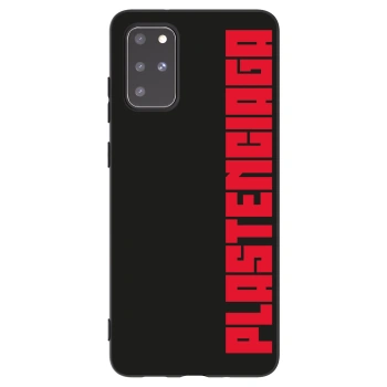 Picasee husă neagră din silicon pentru Samsung Galaxy S20+ G985F - Plastenciaga