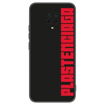 Picasee husă neagră din silicon pentru Xiaomi Redmi Note 9 Pro - Plastenciaga