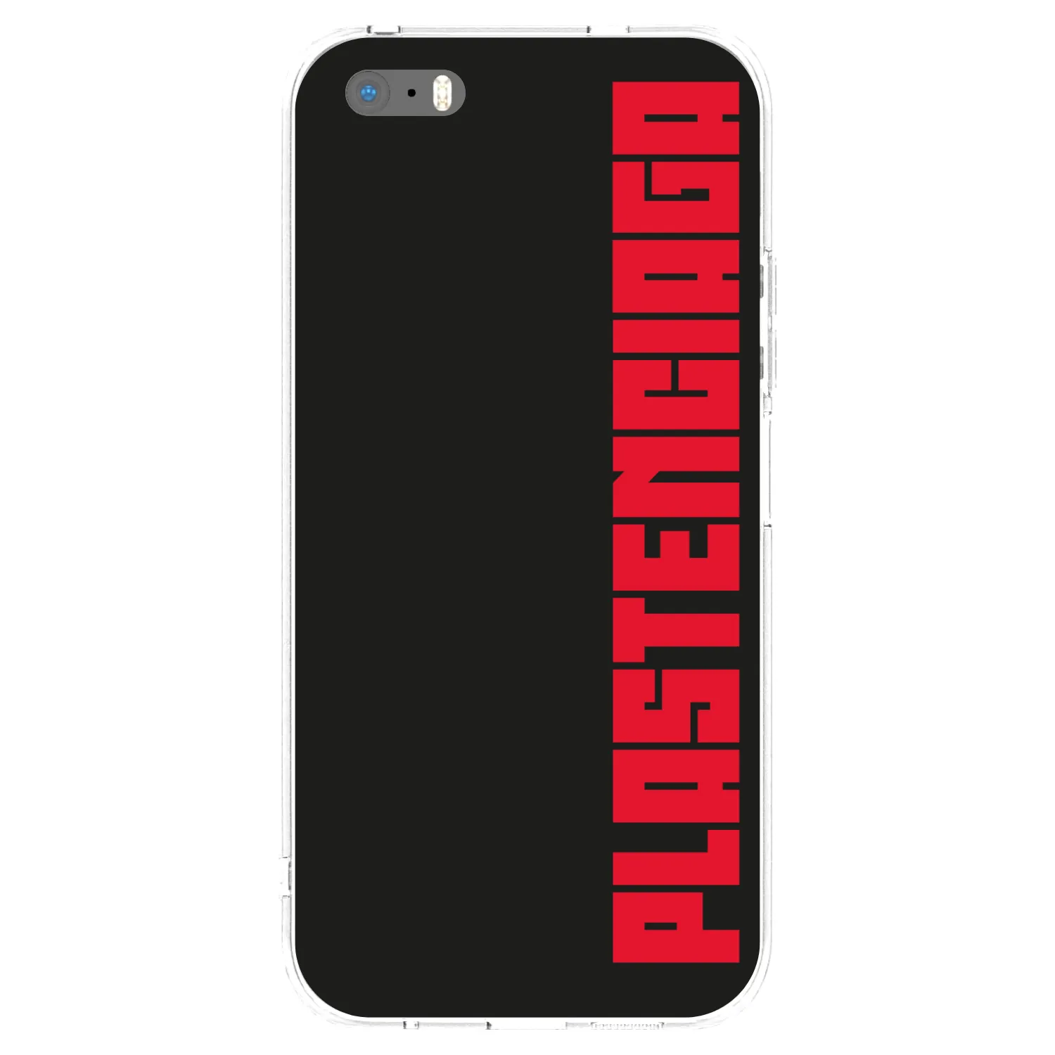 Picasee husă transparentă din silicon pentru Apple iPhone 5/5S/SE - Plastenciaga