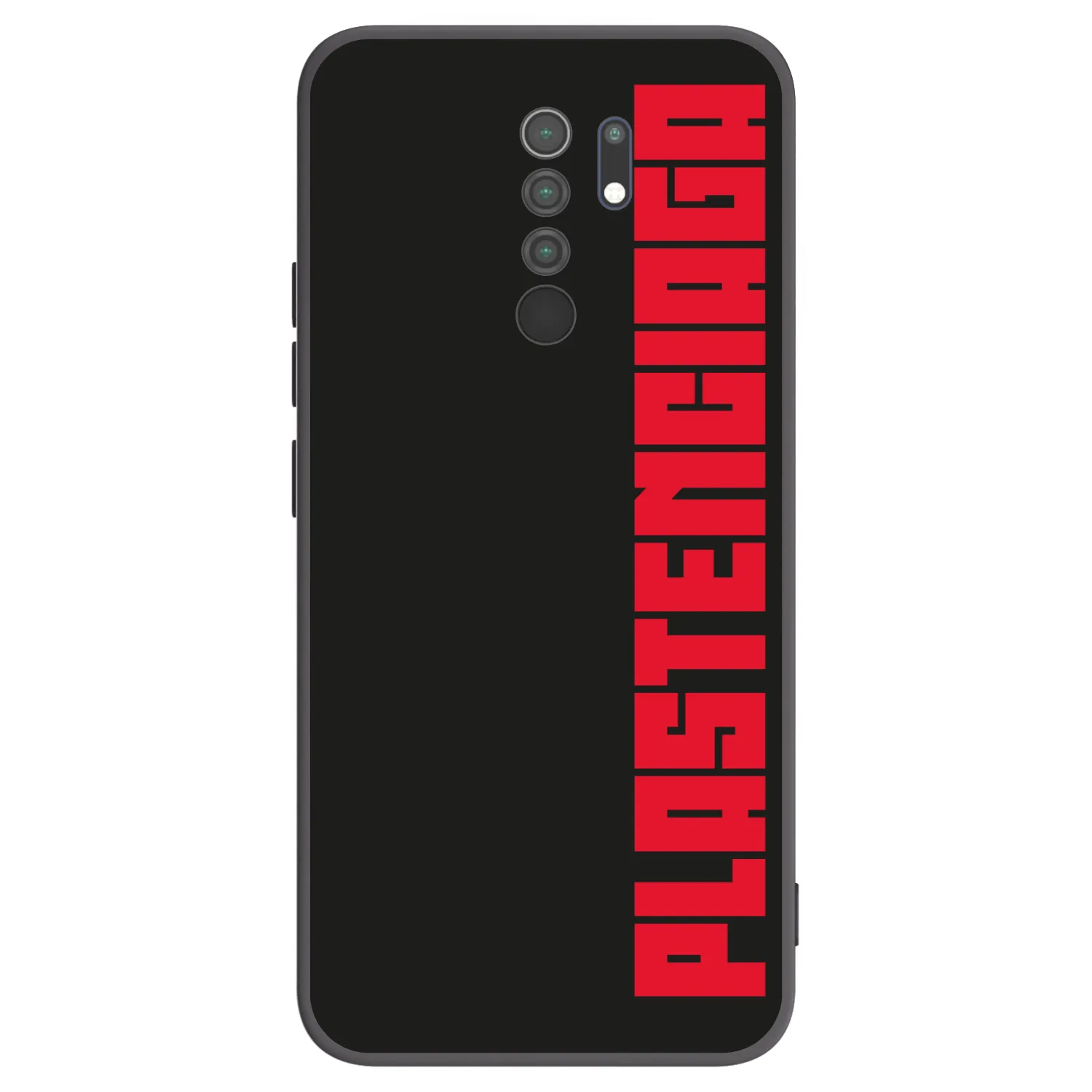 Picasee husă neagră din silicon pentru Xiaomi Redmi 9 - Plastenciaga