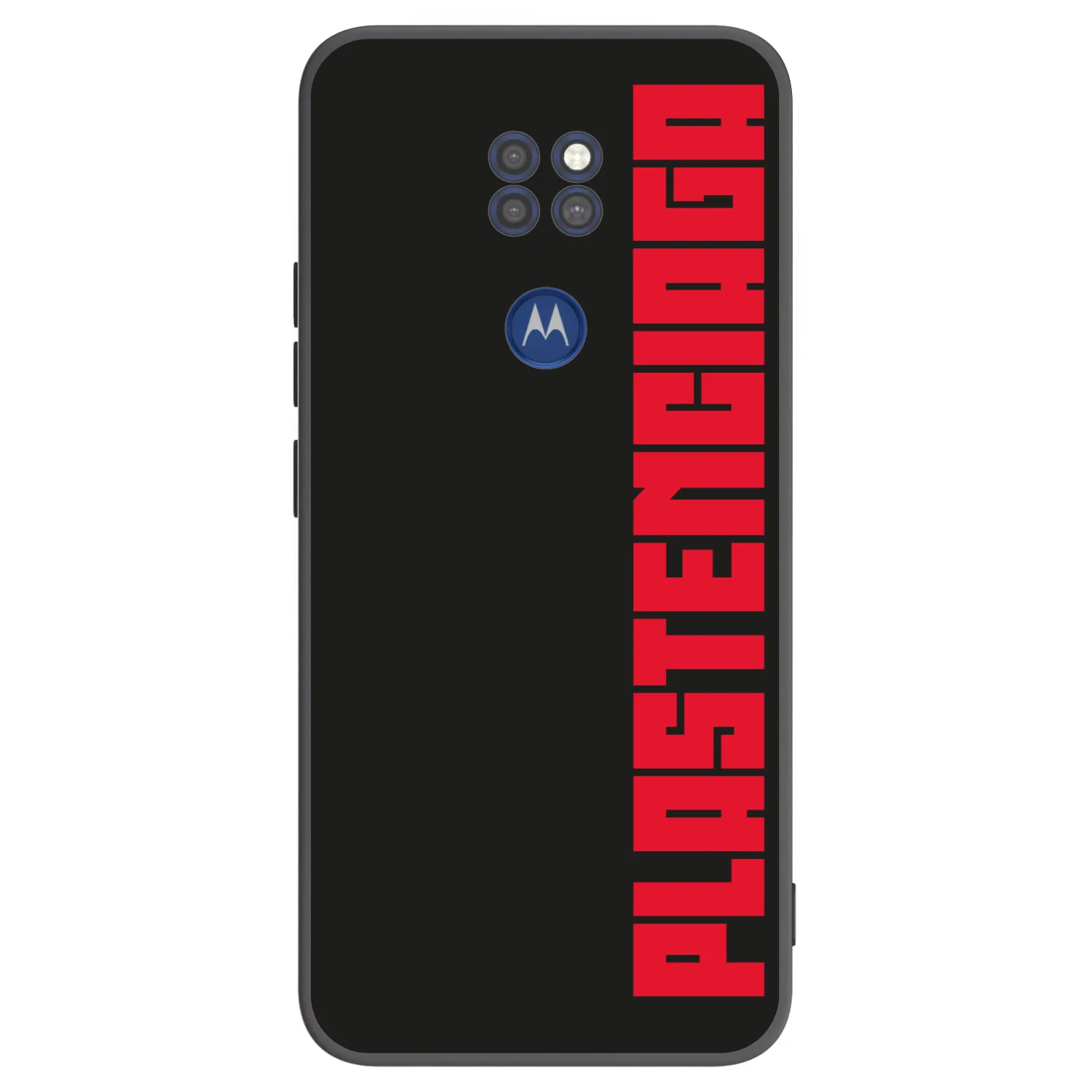 Picasee husă neagră din silicon pentru Motorola Moto G9 Play - Plastenciaga