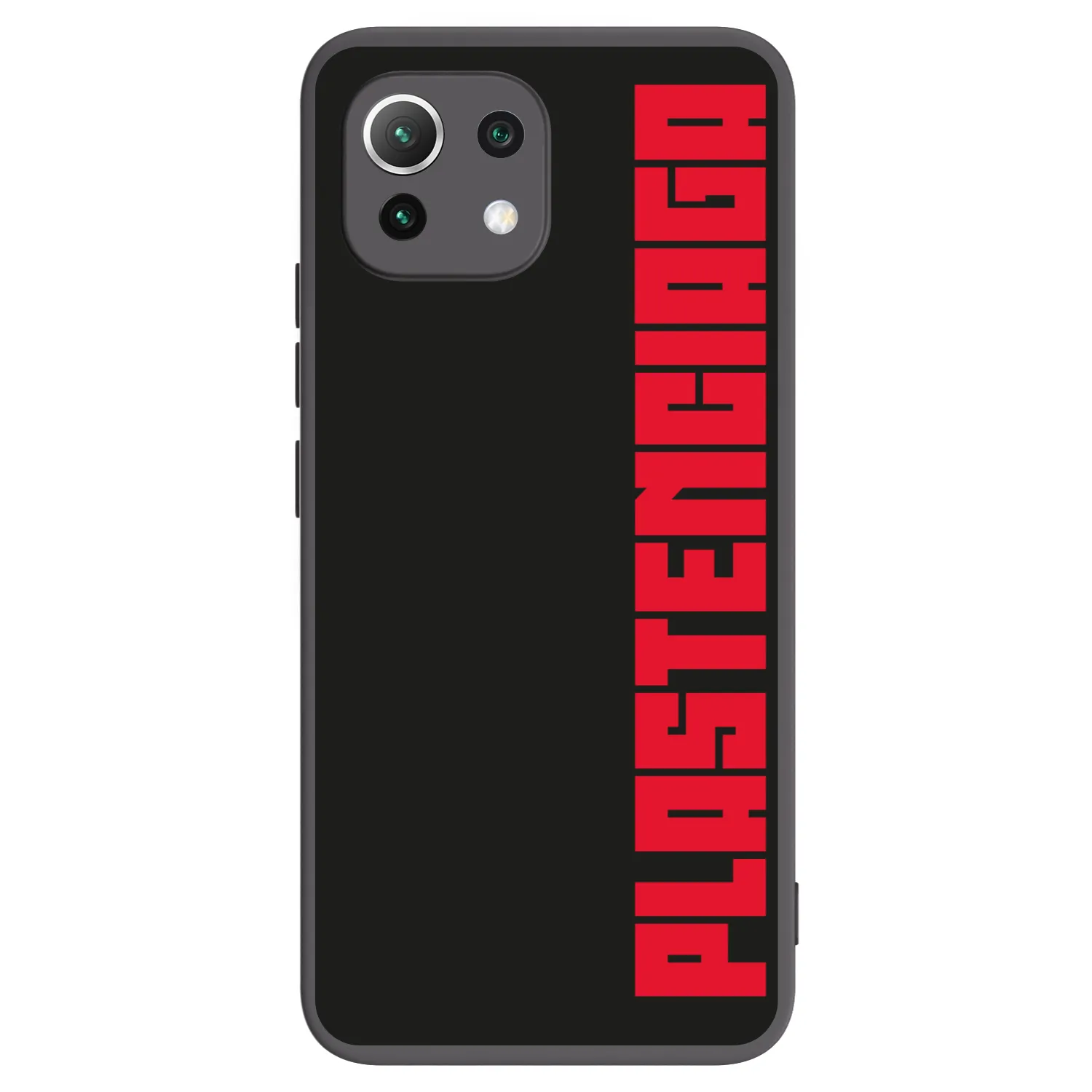 Picasee husă neagră din silicon pentru Xiaomi Mi 11 Lite - Plastenciaga