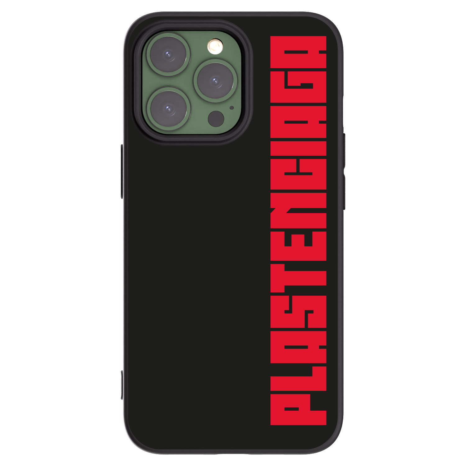 Picasee husă neagră din silicon pentru Apple iPhone 13 Pro - Plastenciaga