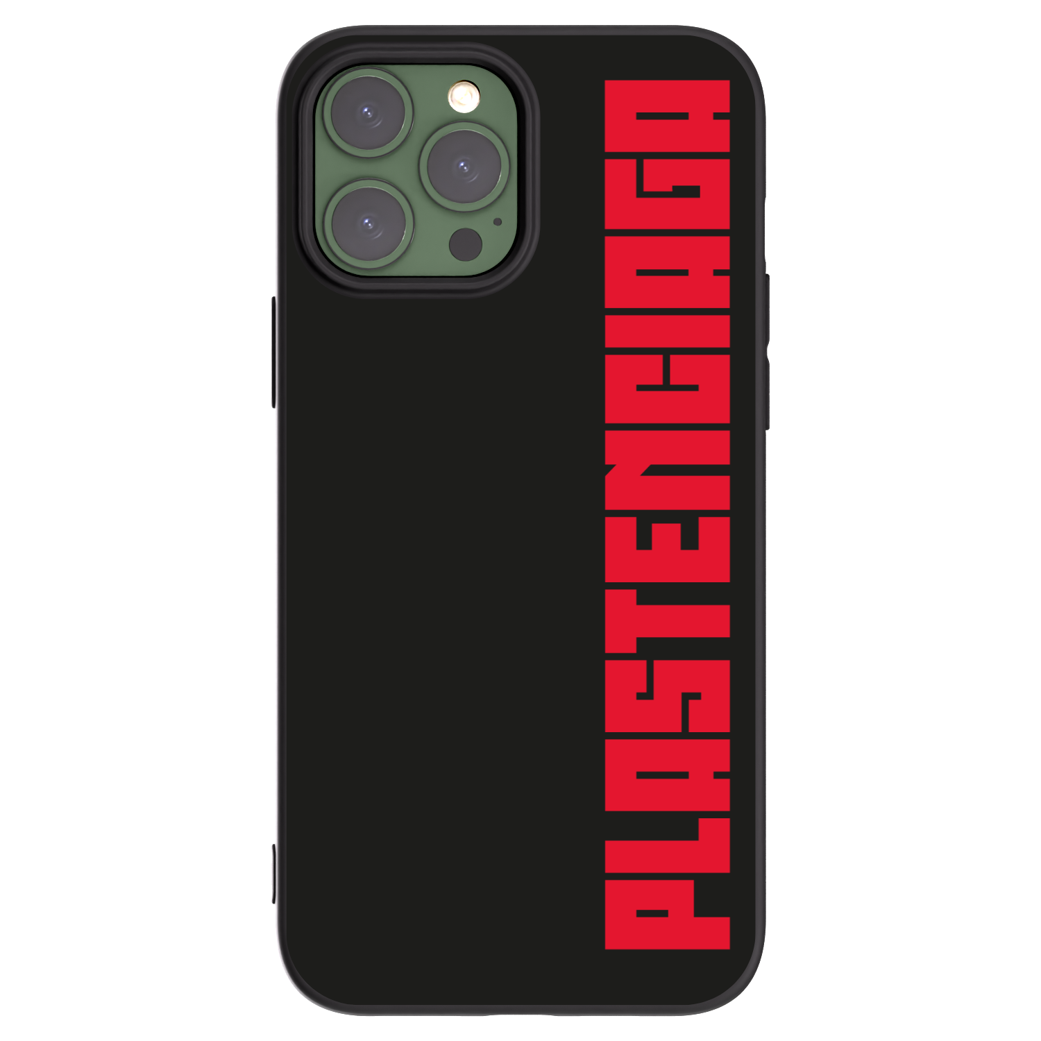 Picasee husă neagră din silicon pentru Apple iPhone 13 Pro Max - Plastenciaga