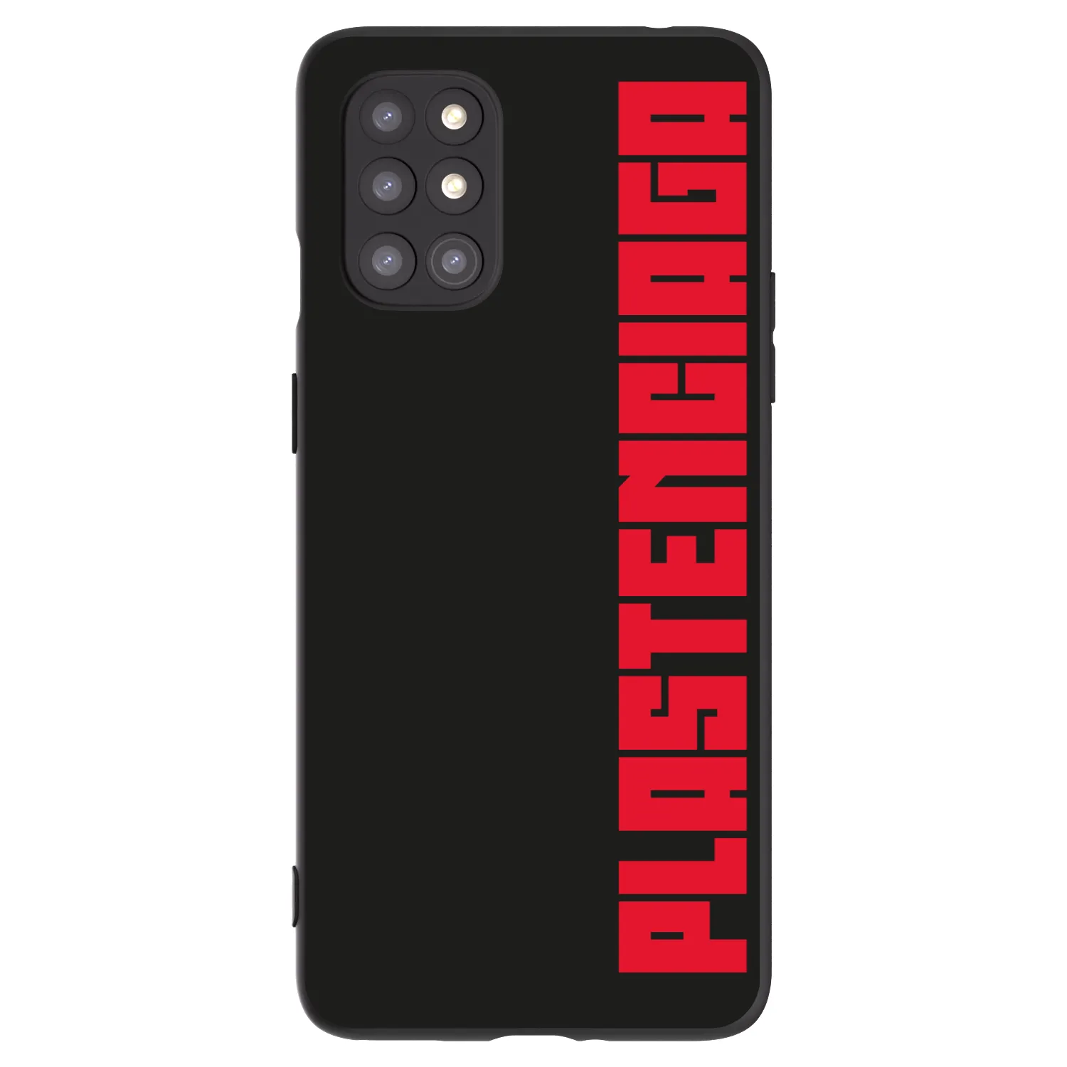 Picasee husă neagră din silicon pentru OnePlus 8T - Plastenciaga