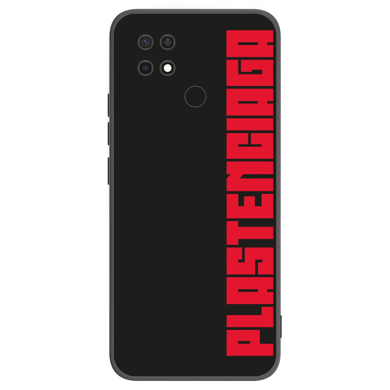 Picasee husă neagră din silicon pentru Xiaomi Redmi 10C - Plastenciaga