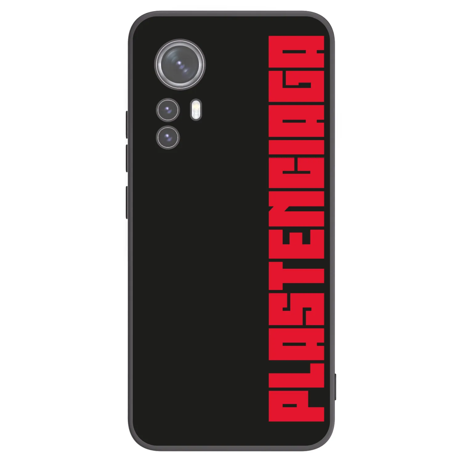 Picasee husă neagră din silicon pentru Xiaomi 12X - Plastenciaga
