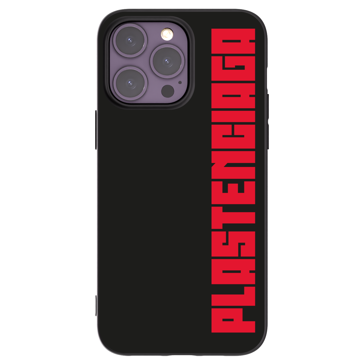 Picasee husă neagră din silicon pentru Apple iPhone 14 Pro Max - Plastenciaga