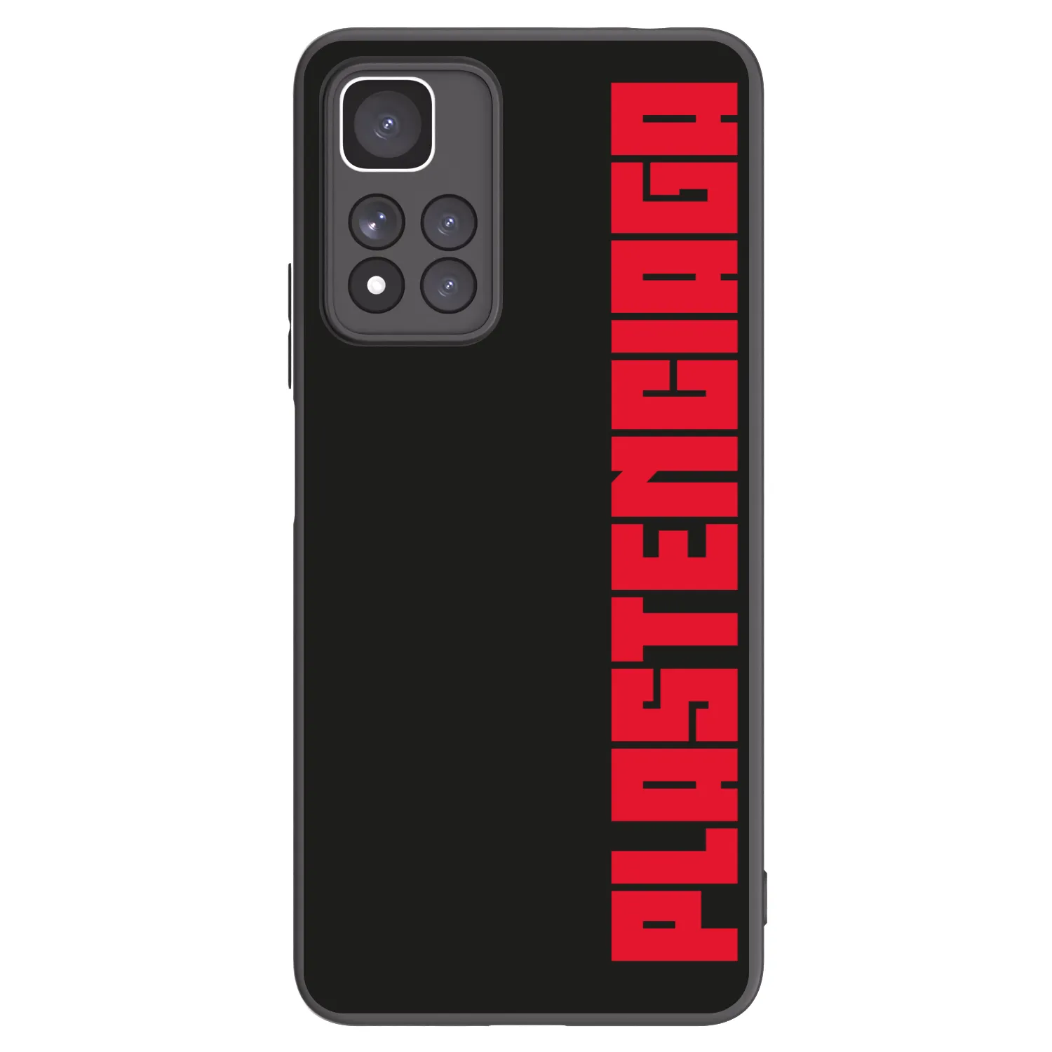 Picasee husă neagră din silicon pentru Xiaomi Redmi Note 11 Pro+ 5G - Plastenciaga