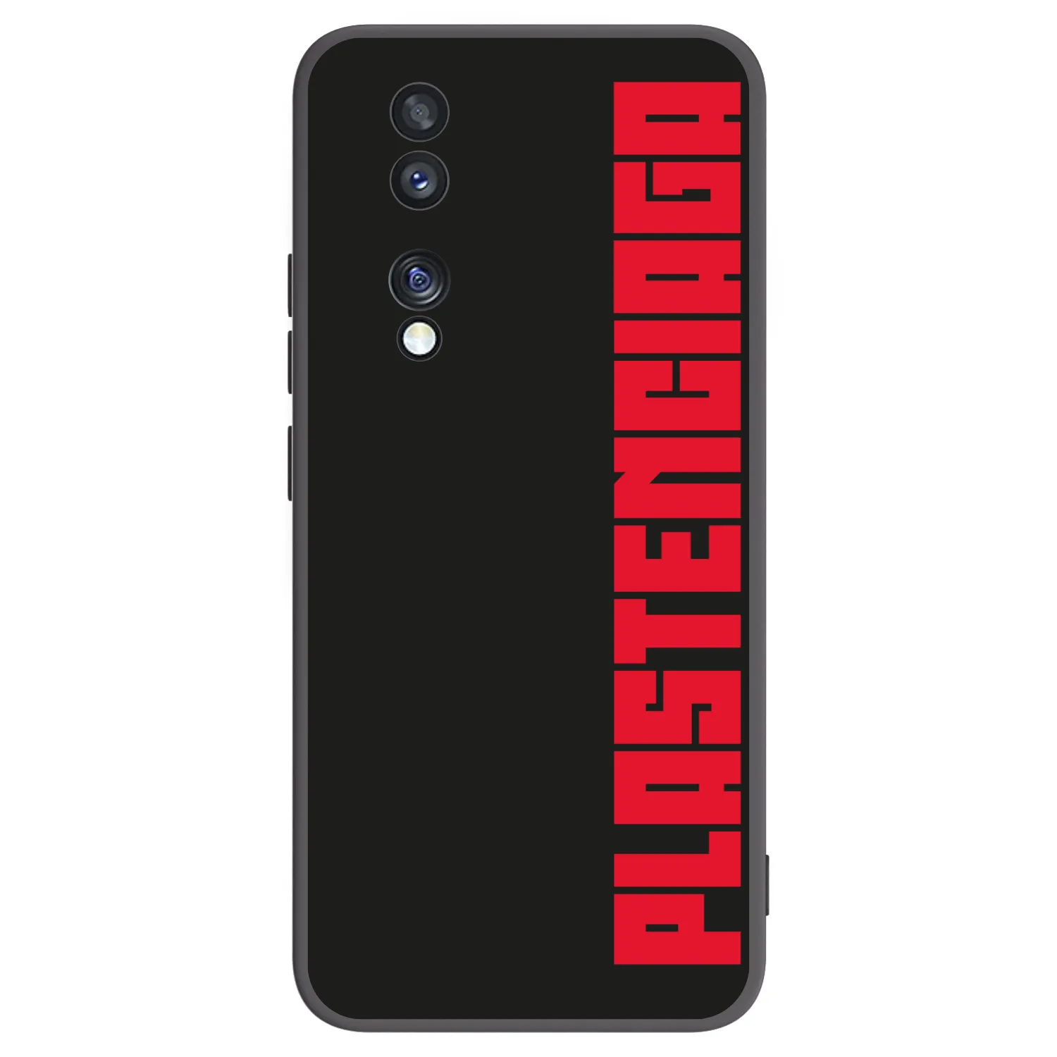Picasee husă neagră din silicon pentru Honor 70 - Plastenciaga