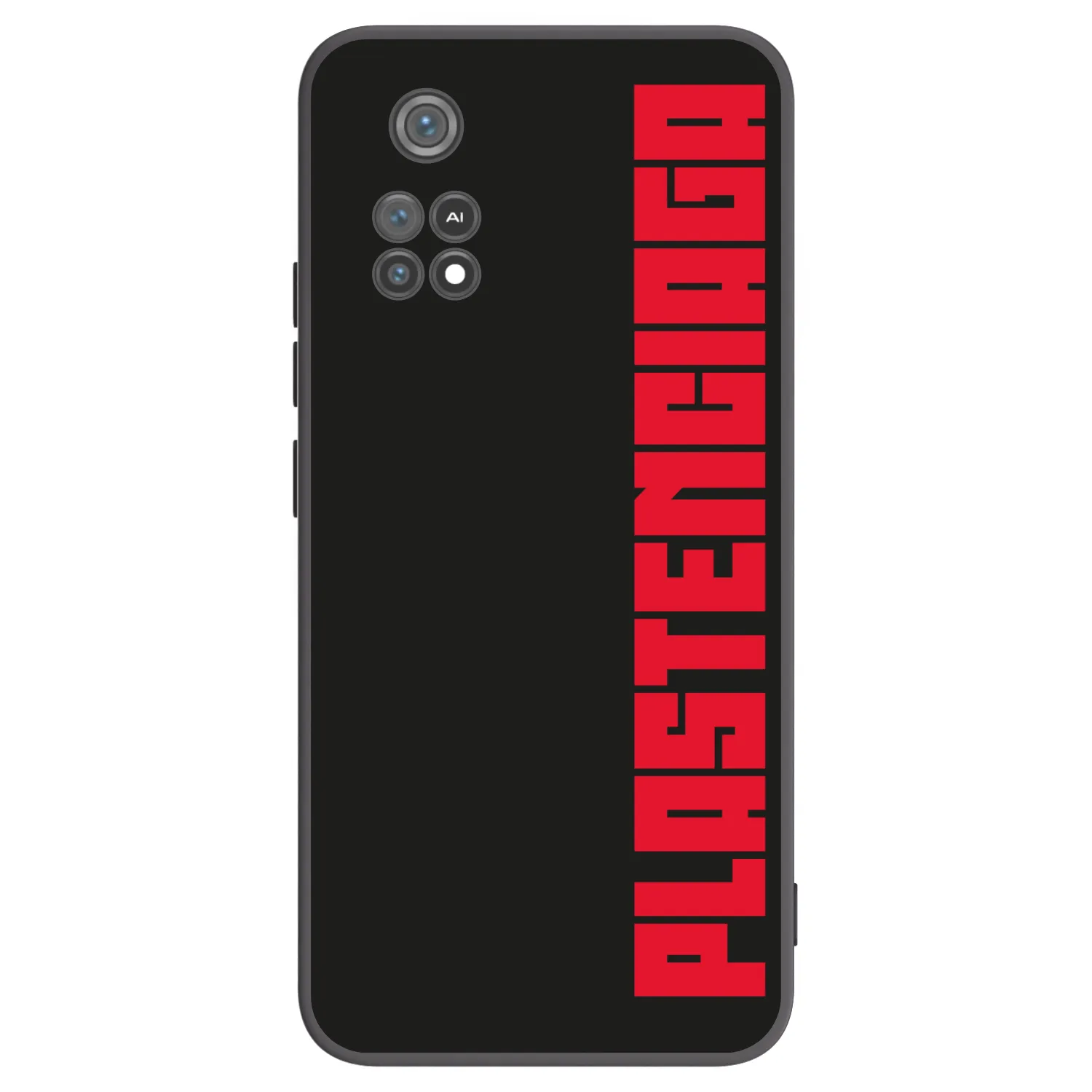 Picasee husă neagră din silicon pentru Xiaomi Poco M4 Pro - Plastenciaga