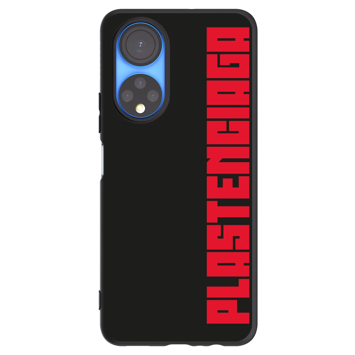 Picasee husă neagră din silicon pentru Honor X7 - Plastenciaga