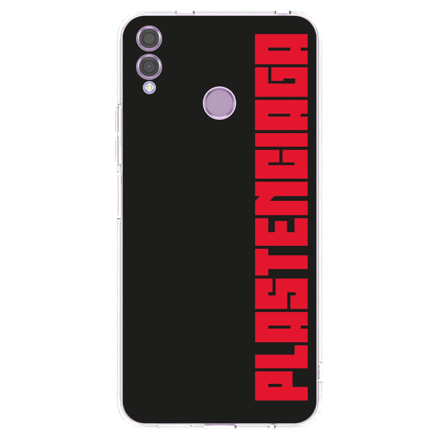 Picasee husă transparentă din silicon pentru Honor 8X - Plastenciaga