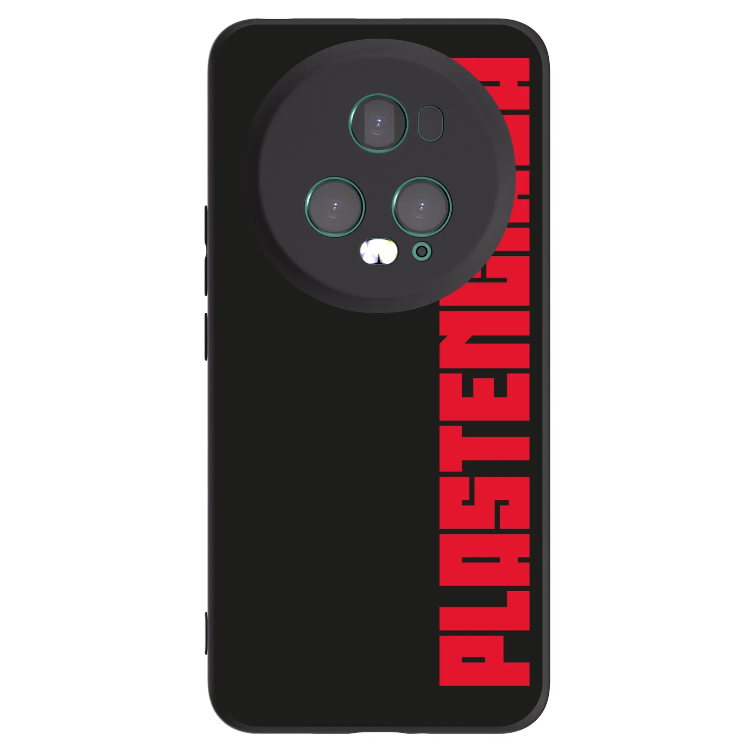 Picasee husă neagră din silicon pentru Honor Magic5 Pro - Plastenciaga