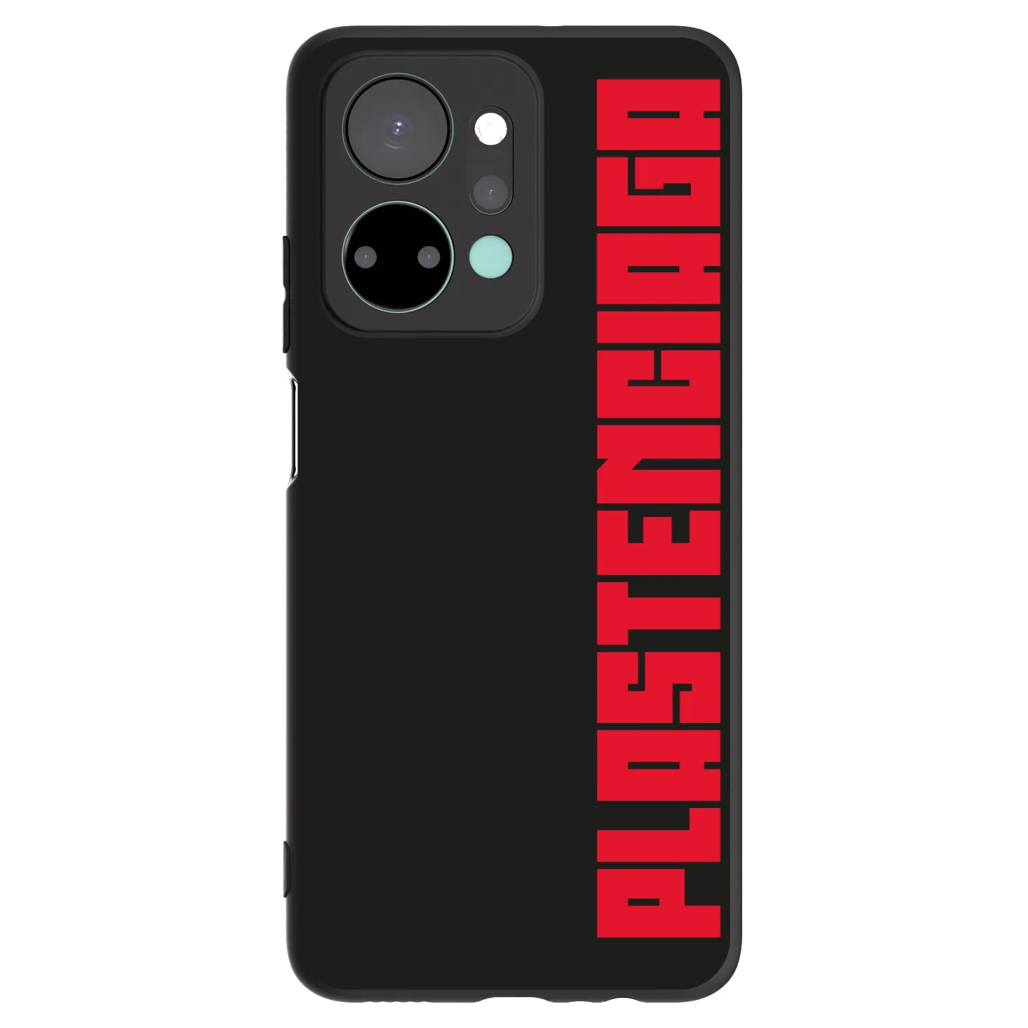 Picasee husă neagră din silicon pentru Honor X7a - Plastenciaga