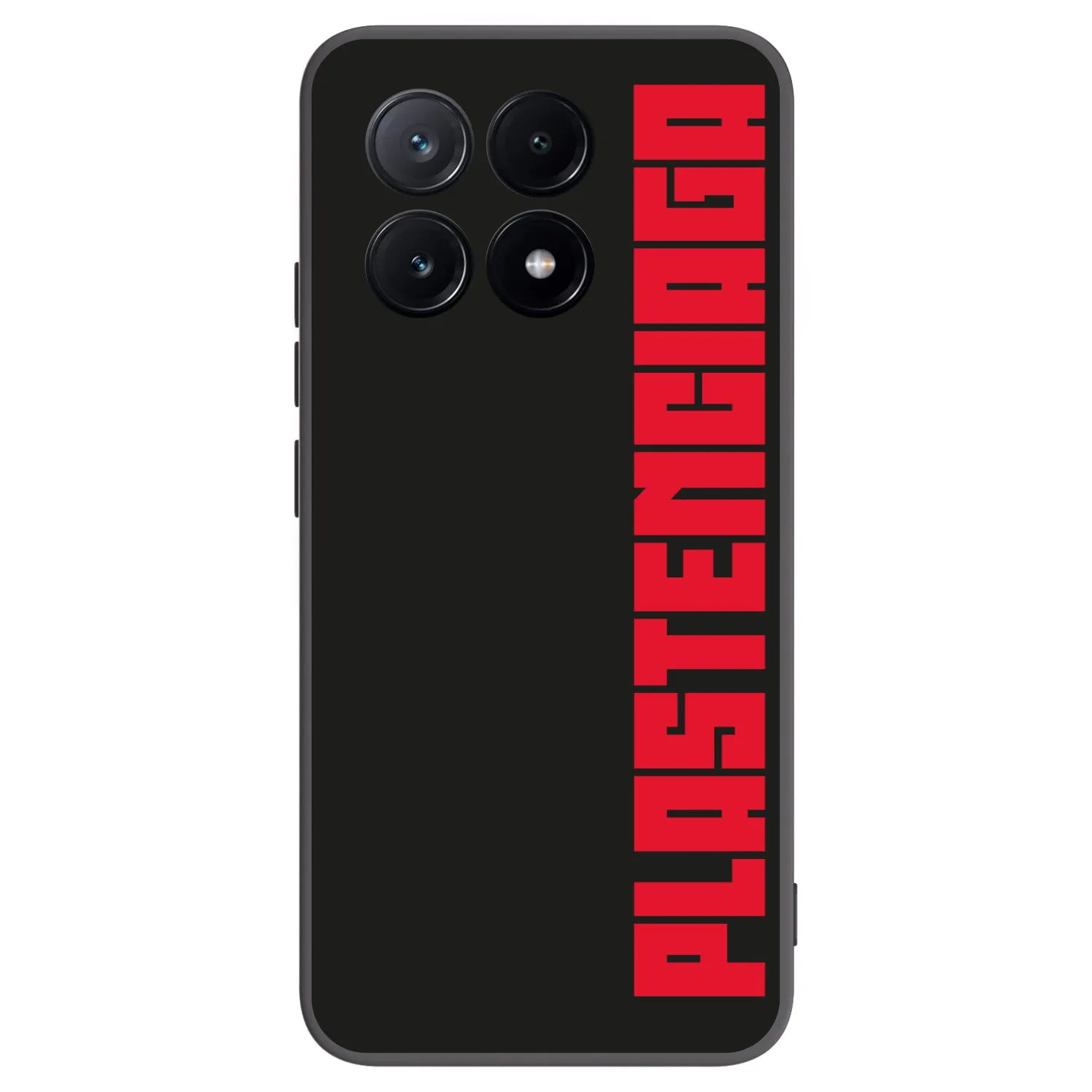 Picasee husă neagră din silicon pentru Xiaomi Poco X6 Pro - Plastenciaga