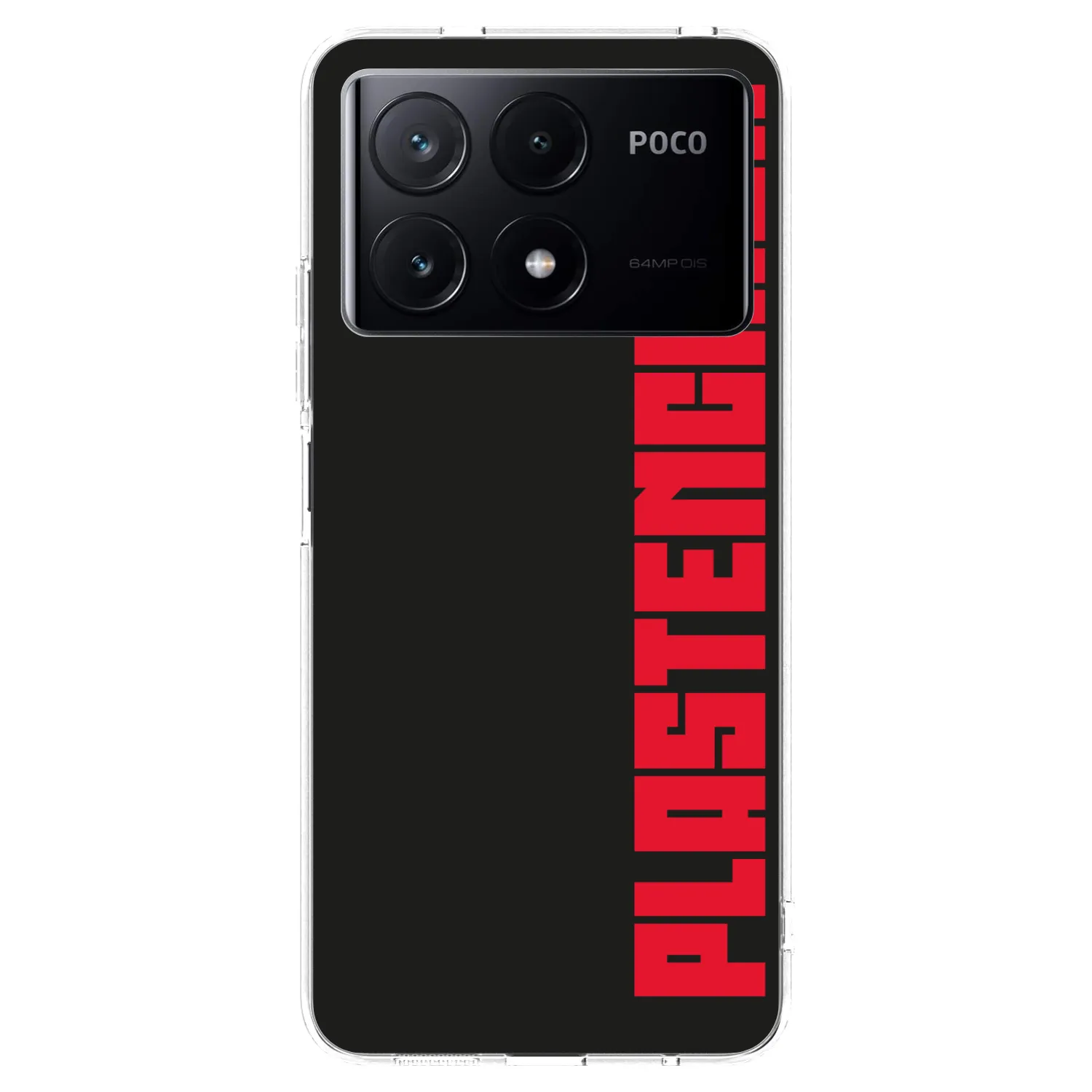 Picasee husă transparentă din silicon pentru Xiaomi Poco X6 Pro - Plastenciaga