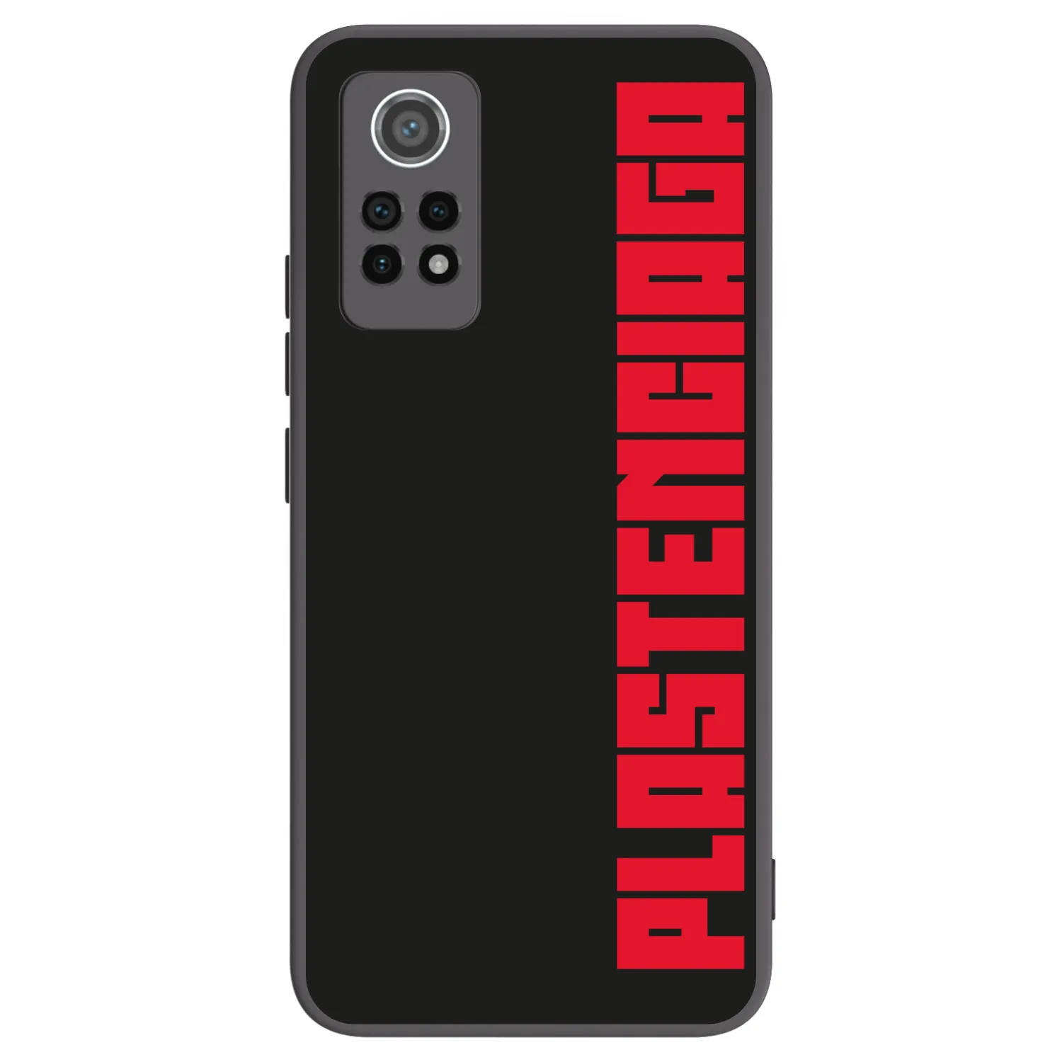 Picasee husă neagră din silicon pentru Xiaomi Redmi Note 12 Pro 4G - Plastenciaga