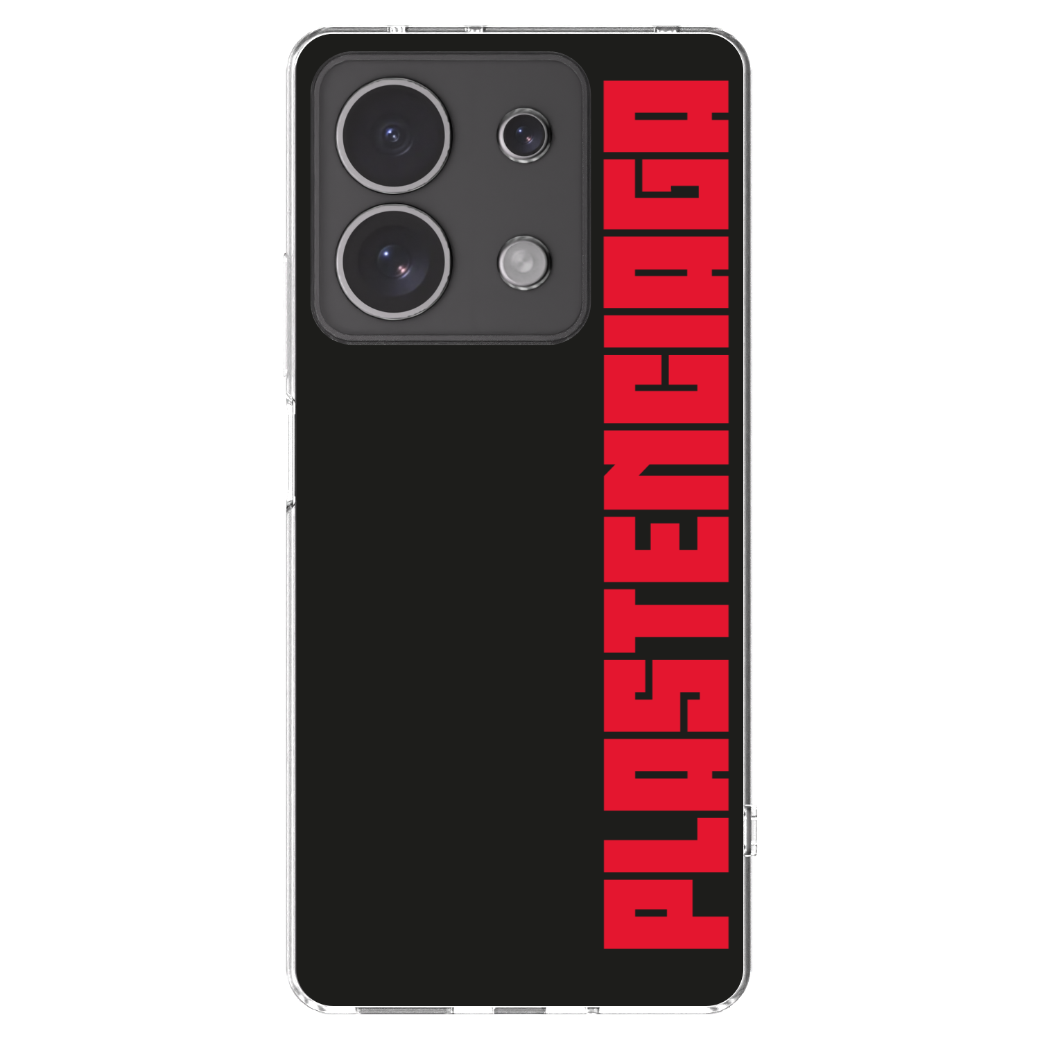 Picasee husă transparentă din silicon pentru Xiaomi Redmi Note 13 4G - Plastenciaga