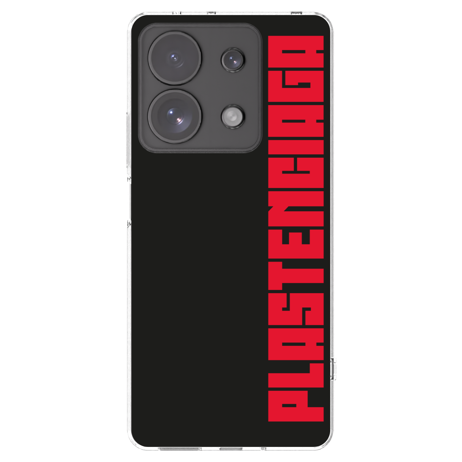 Picasee husă transparentă din silicon pentru Xiaomi Redmi Note 13 Pro 4G - Plastenciaga