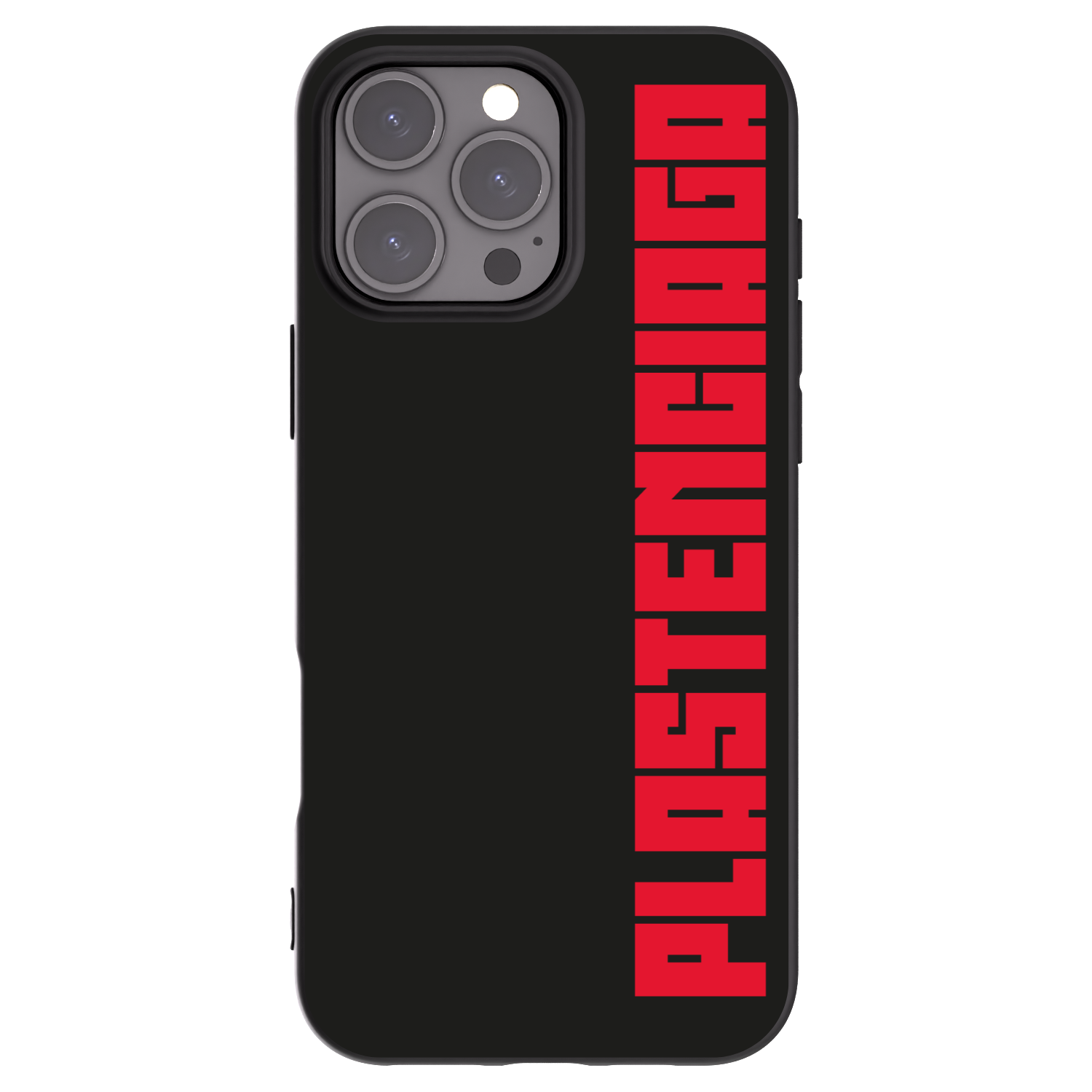 Picasee husă neagră din silicon pentru Apple iPhone 16 Pro Max - Plastenciaga