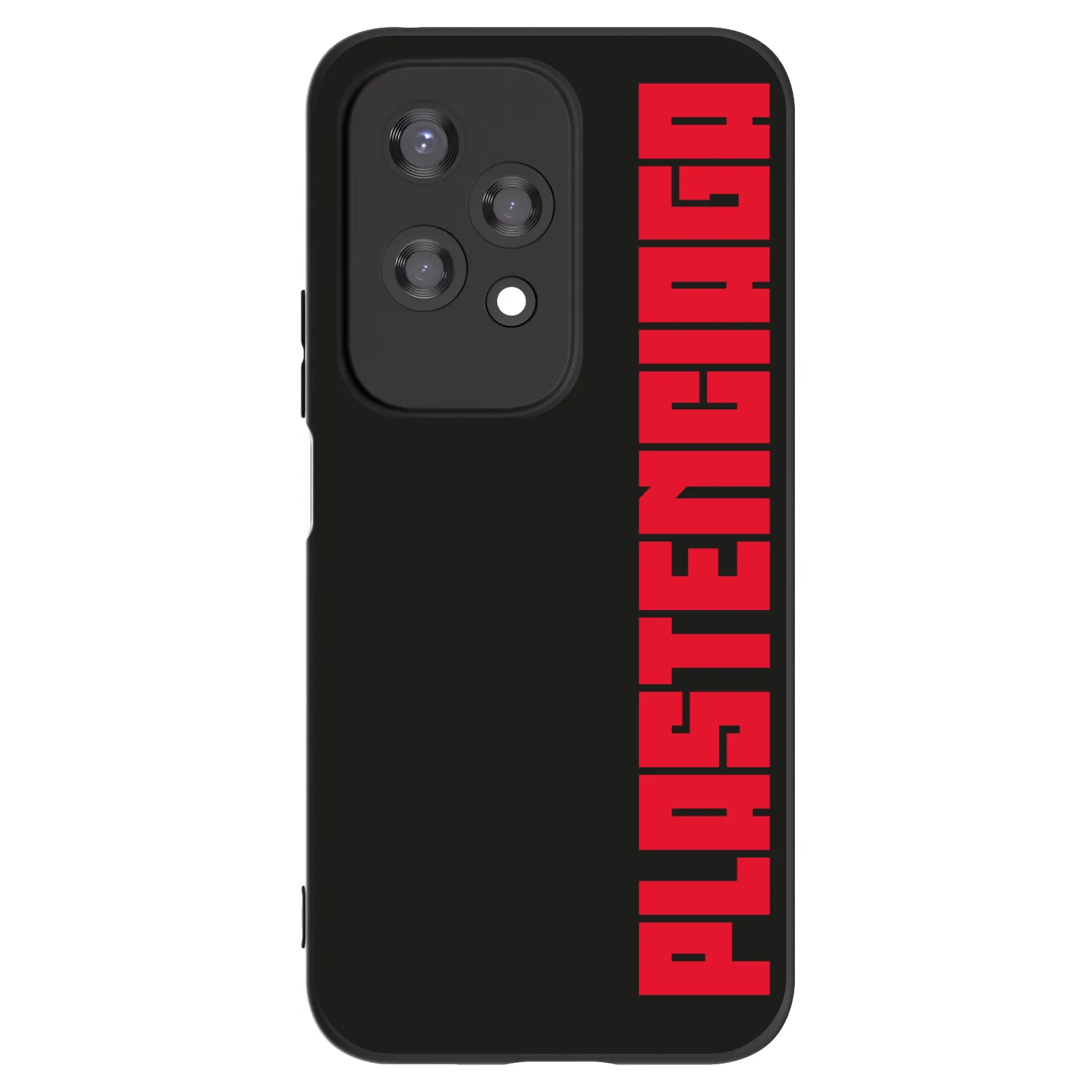 Picasee husă neagră din silicon pentru Honor 200 Lite - Plastenciaga