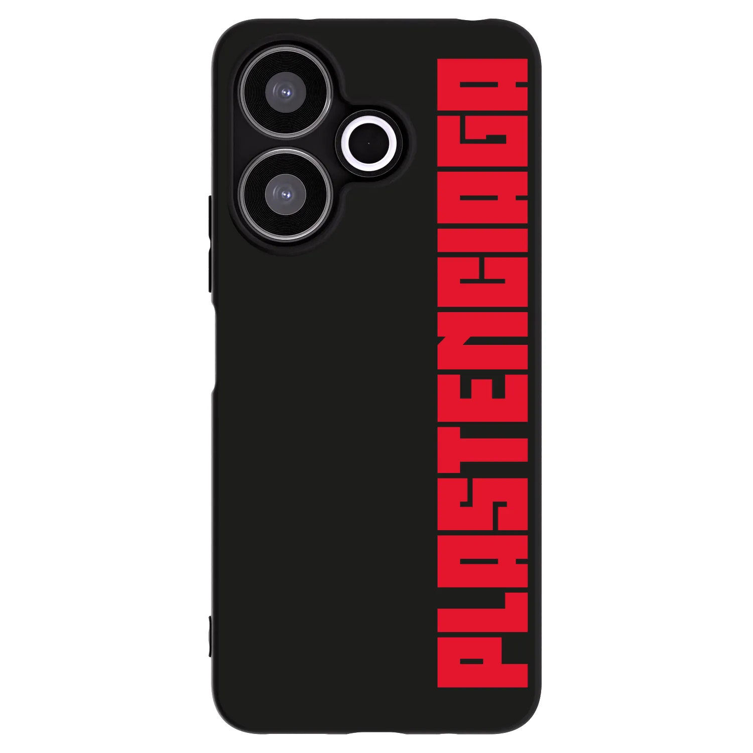 Picasee husă neagră din silicon pentru Xiaomi Redmi 13 4G - Plastenciaga