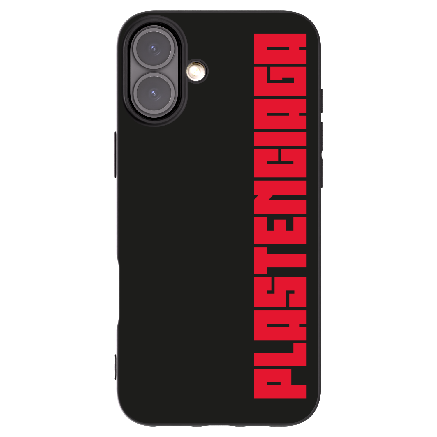 Picasee husă neagră din silicon pentru Apple iPhone 16 Plus - Plastenciaga