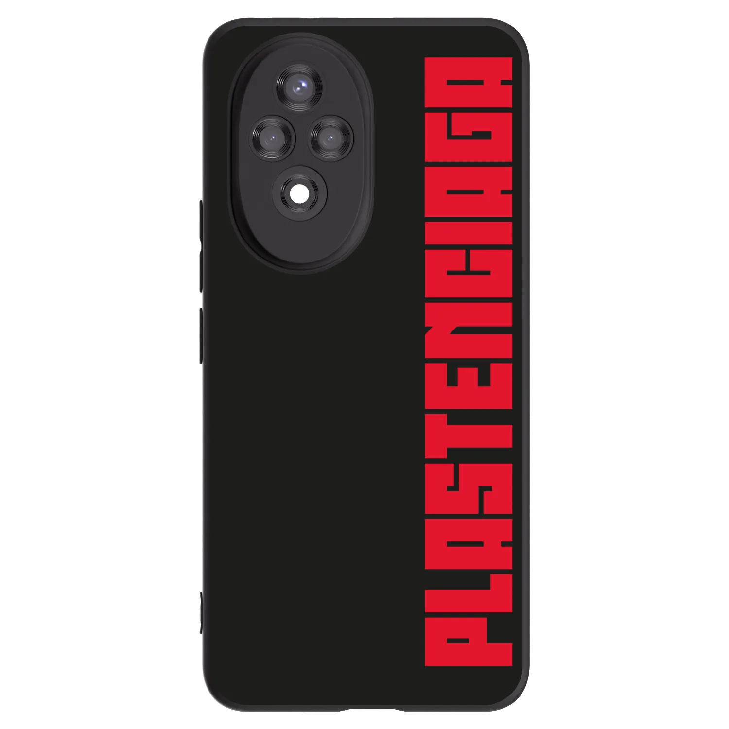 Picasee husă neagră din silicon pentru Honor 200 Pro 5G - Plastenciaga