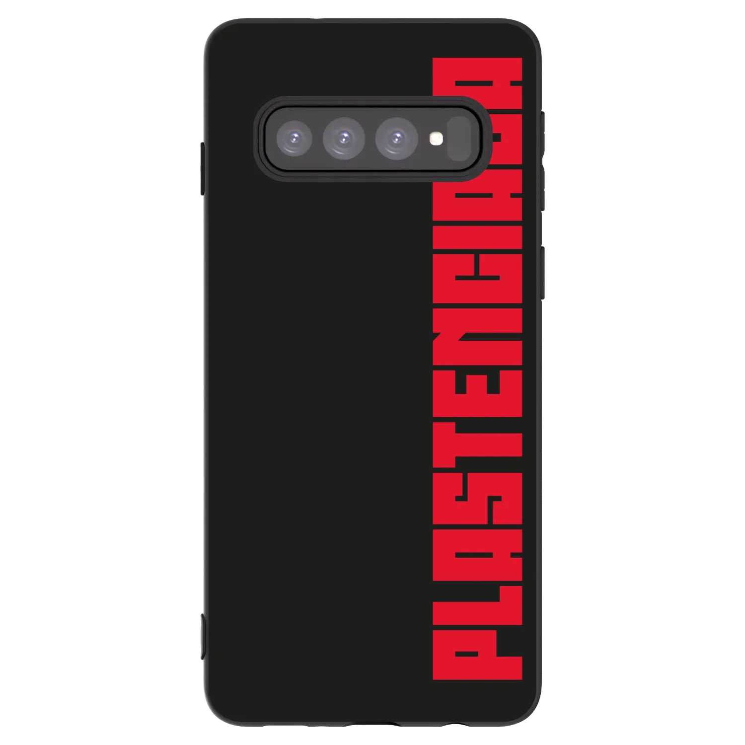 Picasee husă neagră din silicon pentru Samsung Galaxy S10 G973 - Plastenciaga