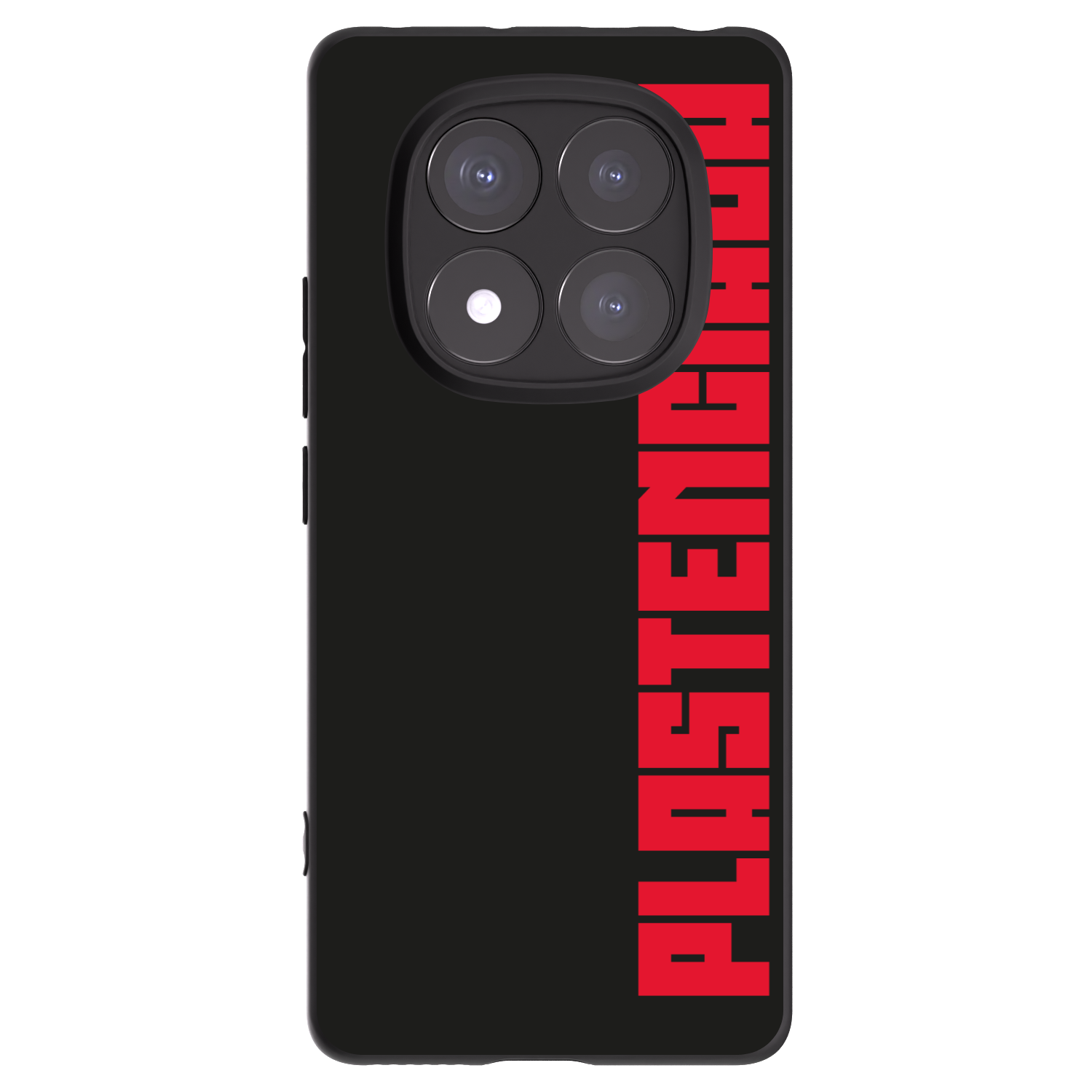 Picasee husă neagră din silicon pentru Xiaomi Redmi Note 14 Pro+ 5G - Plastenciaga