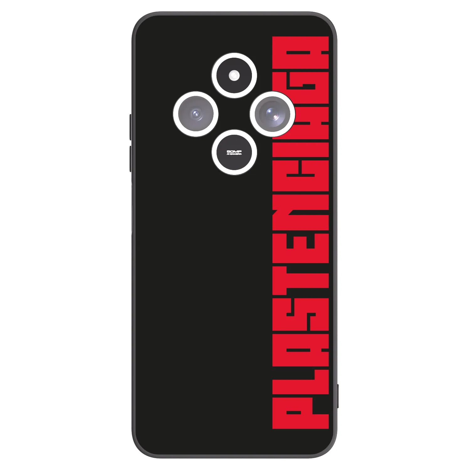 Picasee husă neagră din silicon pentru Xiaomi Redmi 14C - Plastenciaga