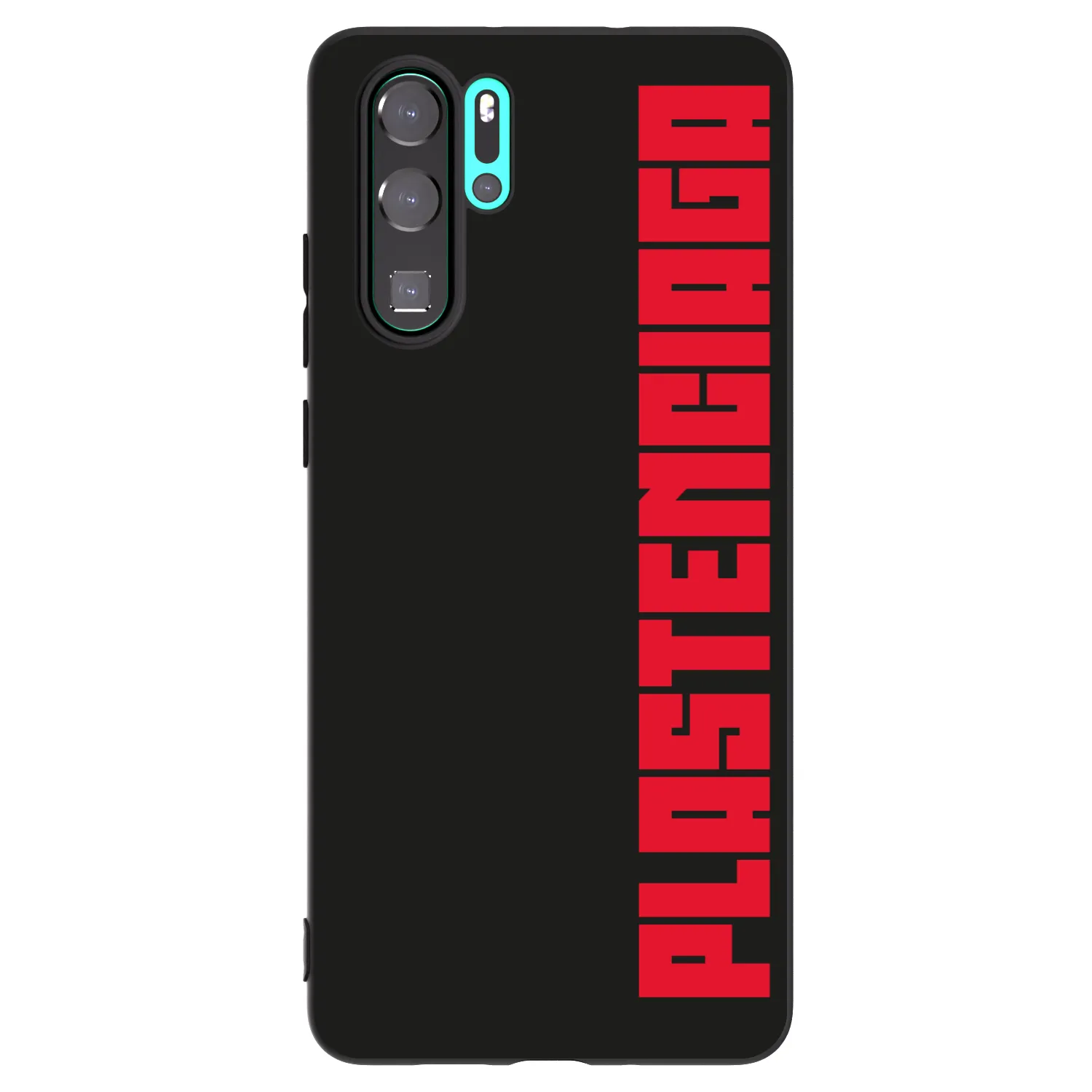 Picasee husă neagră din silicon pentru Huawei P30 Pro - Plastenciaga