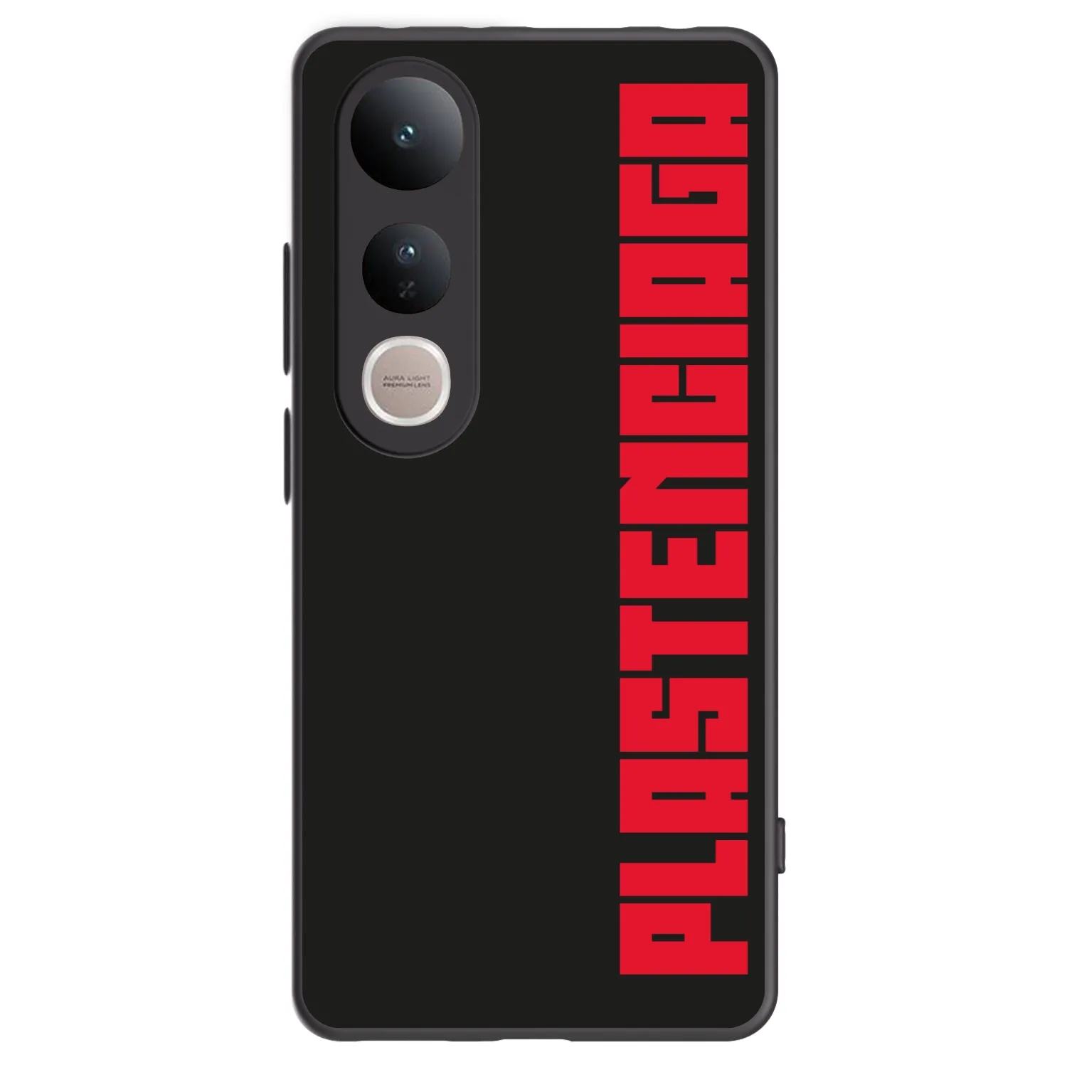 Picasee husă neagră din silicon pentru Vivo V50 Lite 5G - Plastenciaga