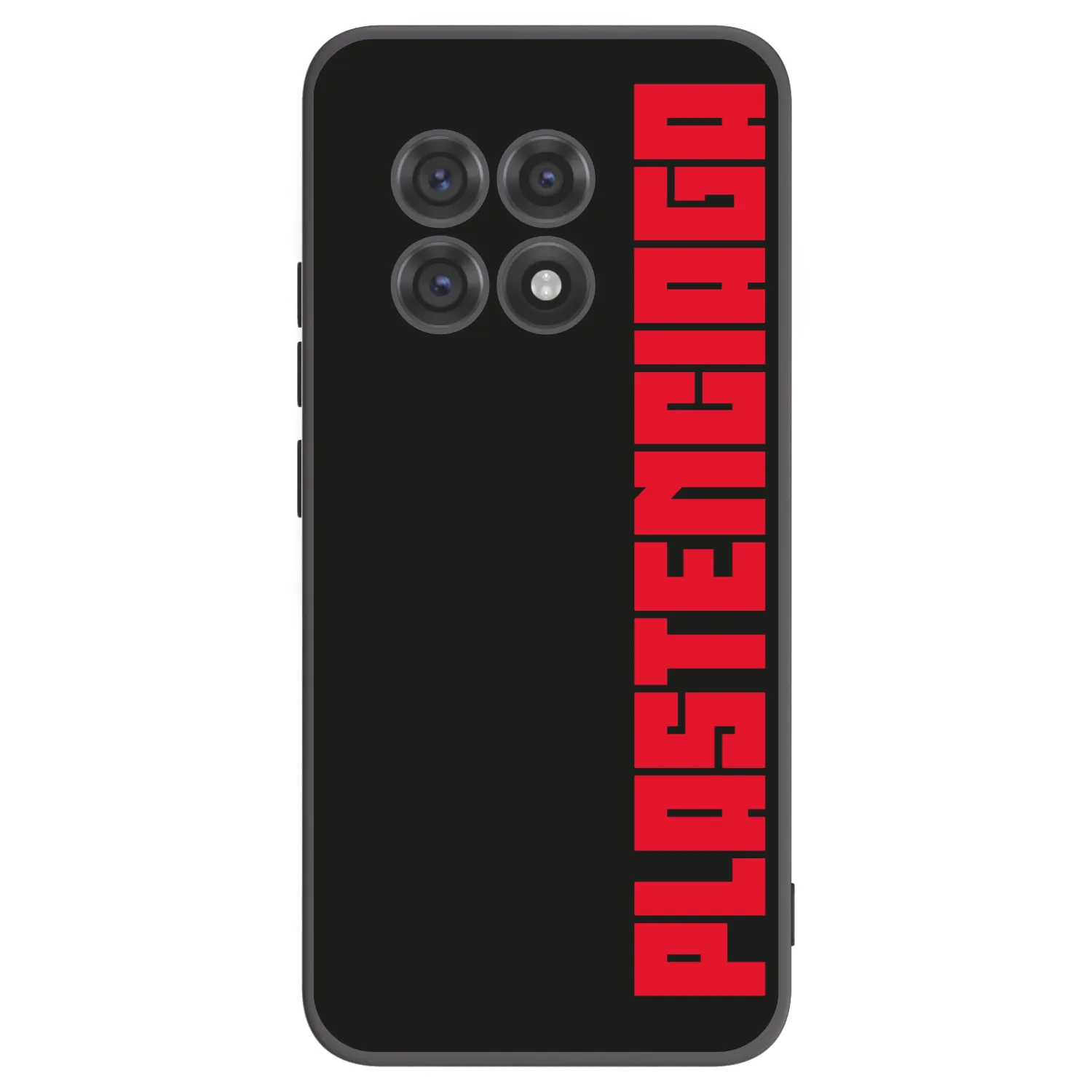 Picasee husă neagră din silicon pentru OnePlus 13R 5G - Plastenciaga