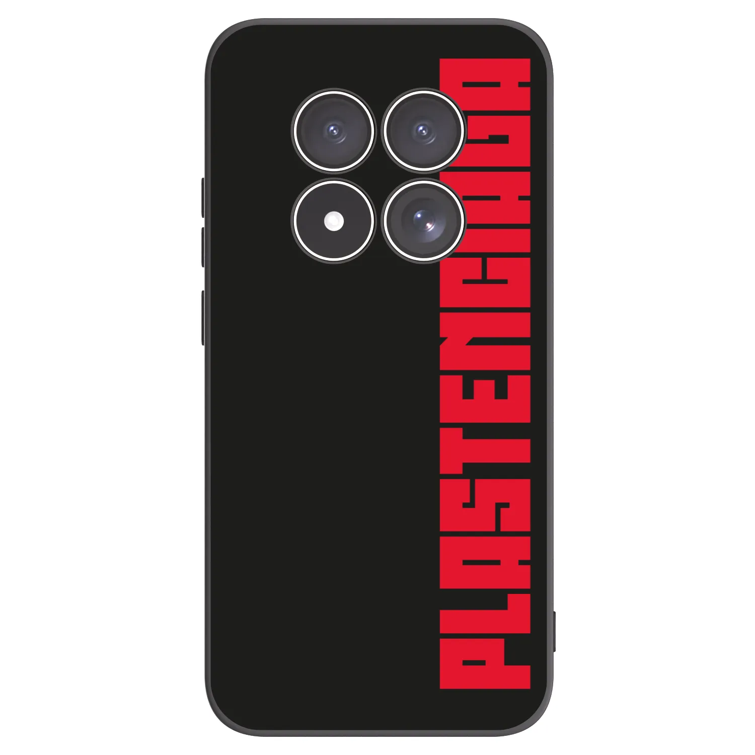 Picasee husă neagră din silicon pentru Xiaomi Redmi Note 15 Pro 4G - Plastenciaga