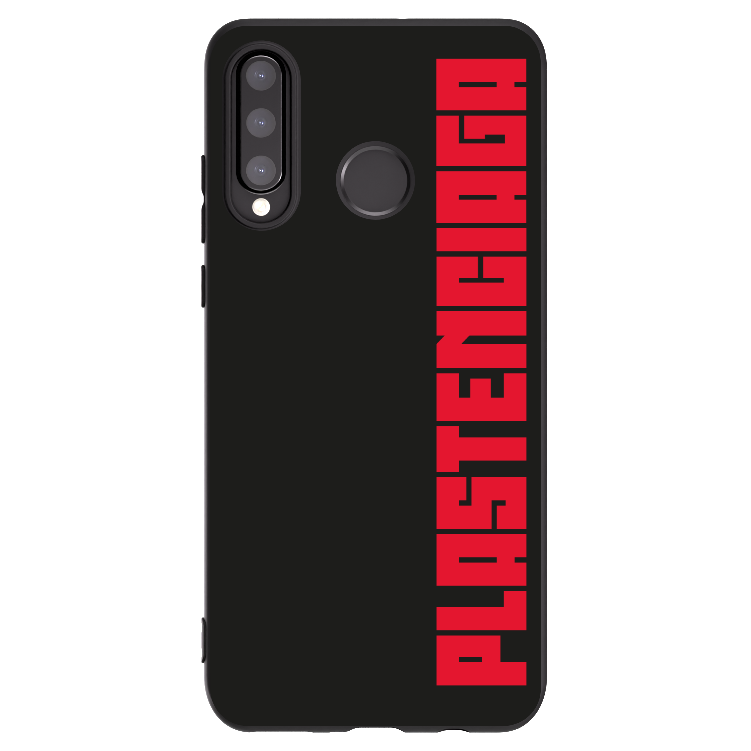 Picasee husă neagră din silicon pentru Huawei P30 Lite - Plastenciaga