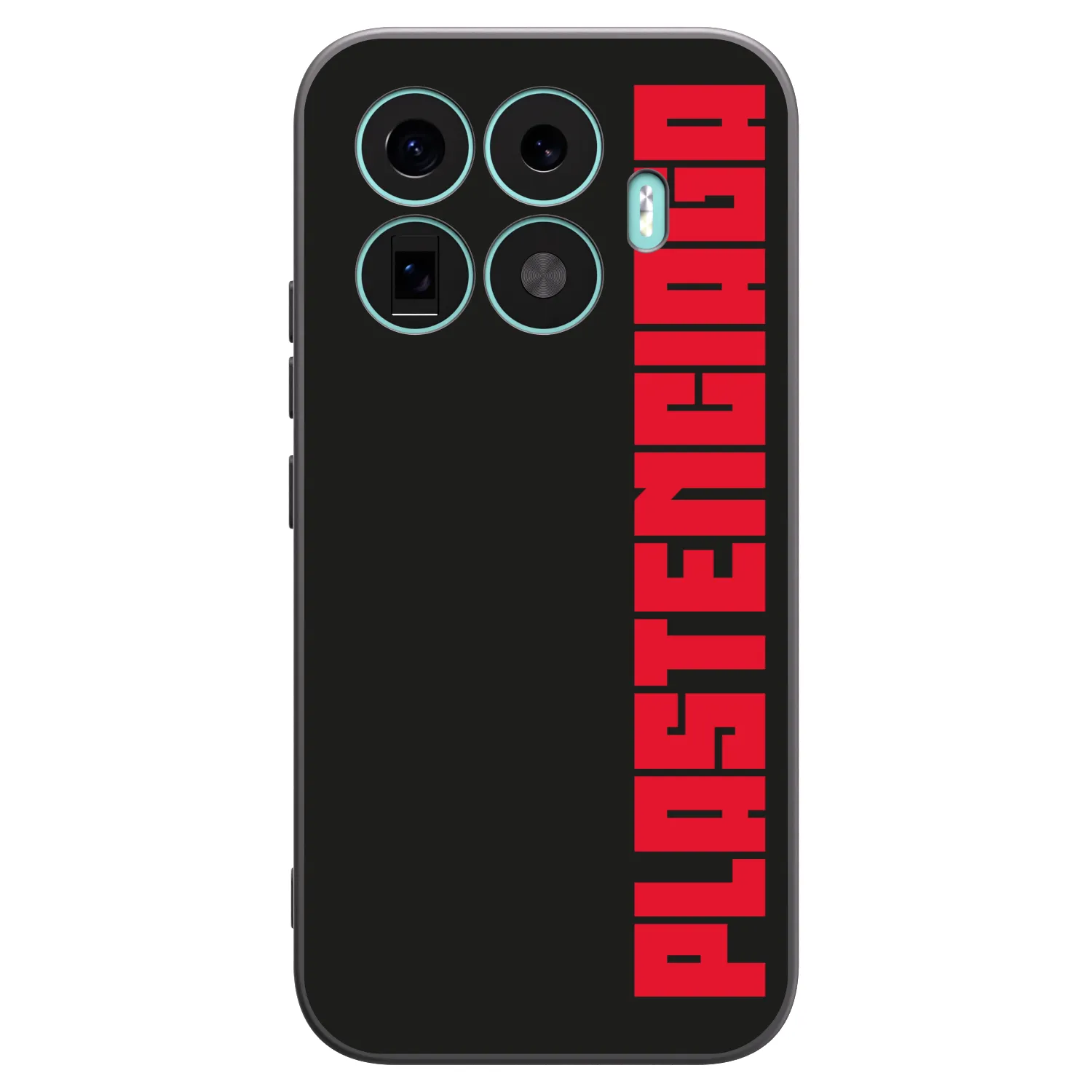 Picasee husă neagră din silicon pentru Xiaomi 17T - Plastenciaga