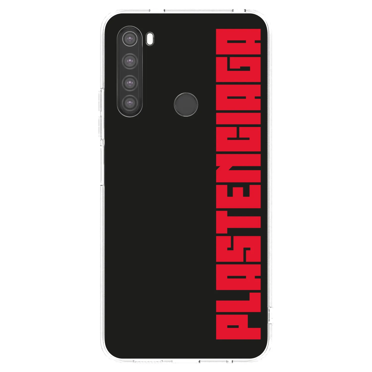 Picasee husă transparentă din silicon pentru Xiaomi Redmi Note 8 - Plastenciaga