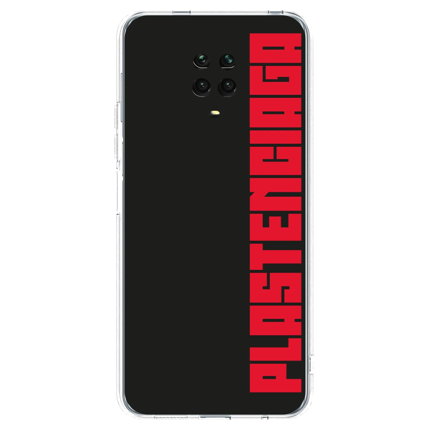 Picasee husă transparentă din silicon pentru Xiaomi Redmi Note 9 Pro - Plastenciaga