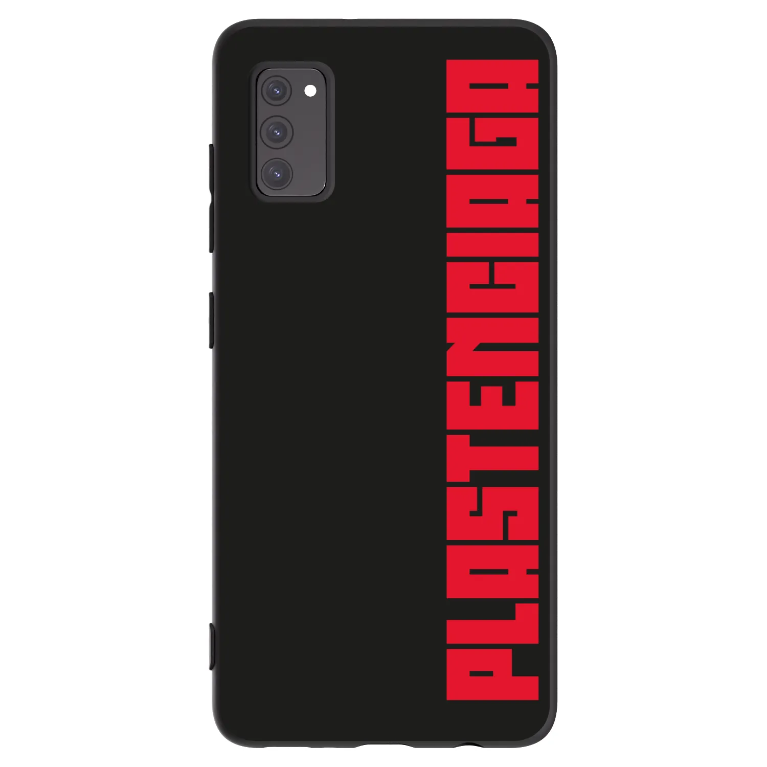 Picasee husă neagră din silicon pentru Samsung Galaxy A41 A415F - Plastenciaga