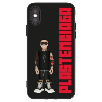 Picasee husă neagră din silicon pentru Apple iPhone X/XS - Tomáš Rajchl