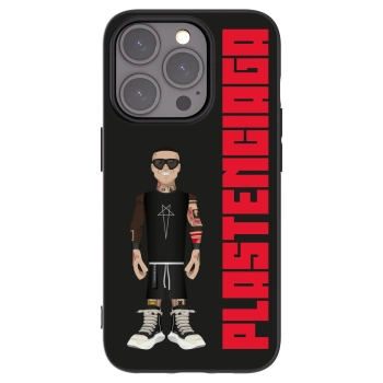 Picasee husă neagră din silicon pentru Apple iPhone 15 Pro - Tomáš Rajchl