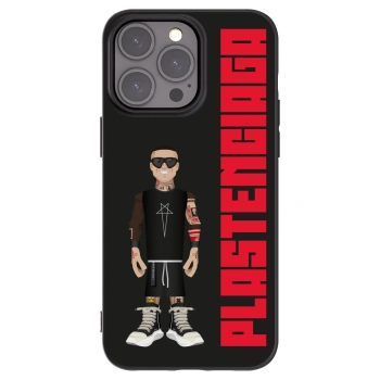 Picasee husă neagră din silicon pentru Apple iPhone 15 Pro Max - Tomáš Rajchl