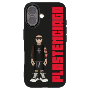 Picasee husă neagră din silicon pentru Apple iPhone 16 - Tomáš Rajchl