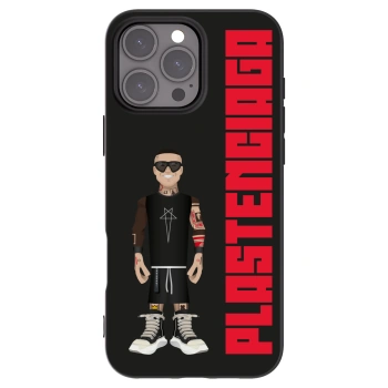 Picasee husă neagră din silicon pentru Apple iPhone 16 Pro Max - Tomáš Rajchl